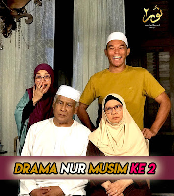 Senarai penuh Pelakon dan Sinopsis Drama Nur Musim ke 2