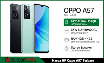 Harga HP Oppo A57 Terbaru