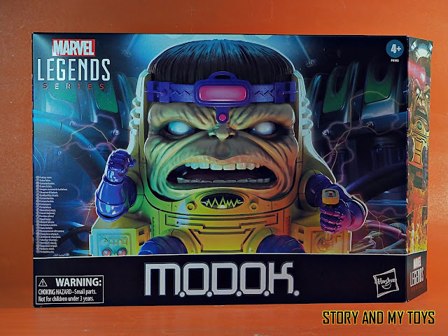 Marvel Legends 2021: M.O.D.O.K. packaging