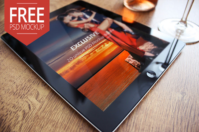 iPad 2 Mockup PSD