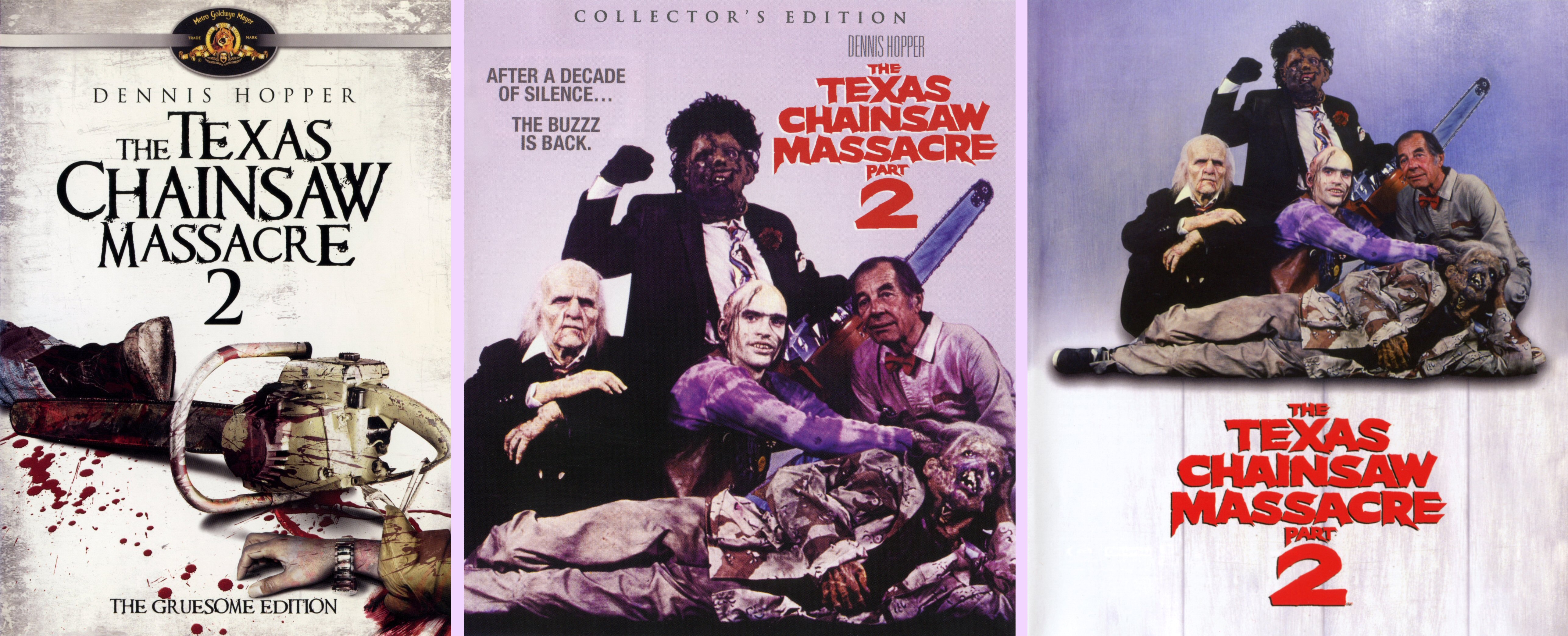 THE TEXAS CHAINSAW MASSACRE 2 4K UHD/BLU-RAY