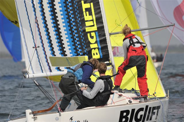 J/22 sailing Netherlands Delta Lloyd North Sea Race Week