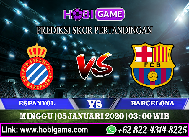 PREDIKSI ESPANYOL VS BARCELONA 5 JANUARI 2020