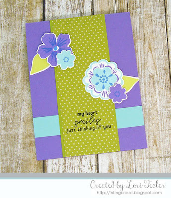 My Heart Smiles for You card-designed by Lori Tecler/Inking Aloud-stamps and dies from Reverse Confetti