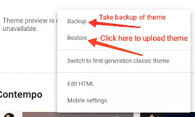 backup theme