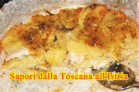 Tortino di alici e patate al forno