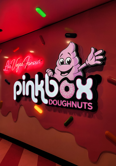 Pinkbox Doughnuts Donuts Plaza Las Vegas Downtown