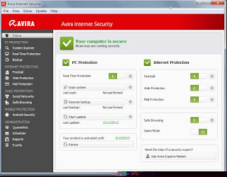 2015 Key All Avira Internet and Premium Free Alias Gratis