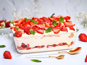 Tiramisu aux fraises - Recette facile