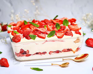 Tiramisu aux fraises - Recette facile