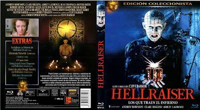 Carátula dvd / blu-ray: Hellraiser: Los que traen el infierno (1987)