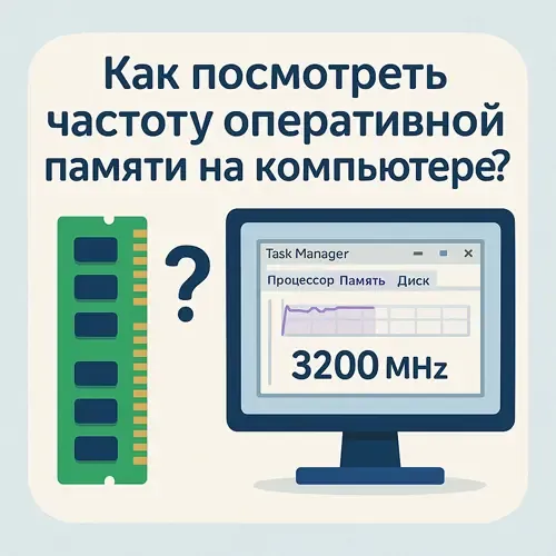 Как посмотреть частоту оперативной памяти на компьютере?