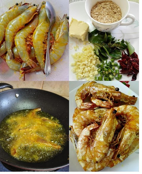 Resepi Udang Goreng Butter - Resepi udang, resepi udang kari, resepi udang butter, resepi udang berempah, resepi udang bertepung, resepi udang salted egg resepi: