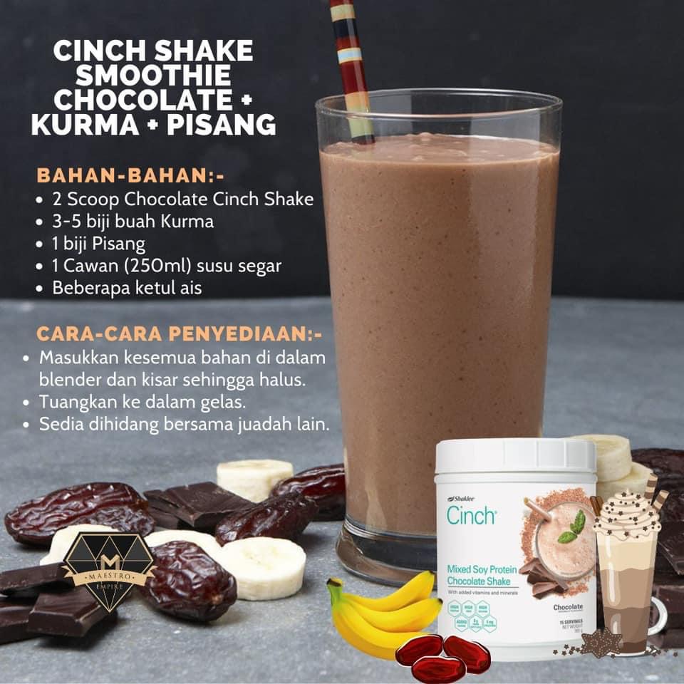 Resepi Cinch Shake Shaklee