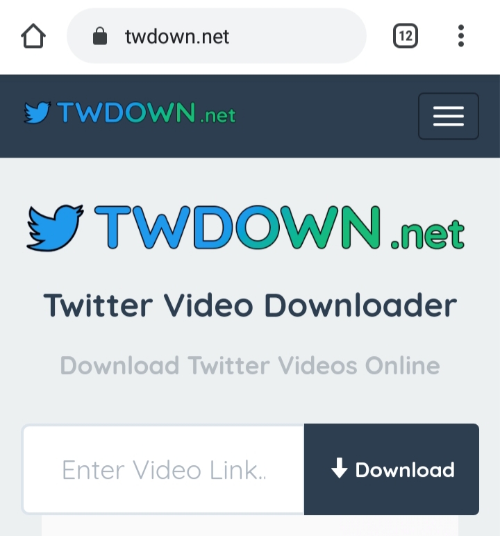 Cara mudah download video twitter menggunakan twdown.net