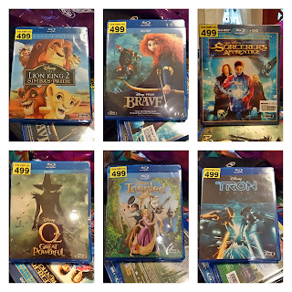 disney, brave, tangled, blu-ray, tron, oz, lion king, sorcerer apprentice