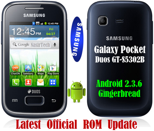 Install Official Gingerbread 23 On Samsung Galaxy S | Apps Directories