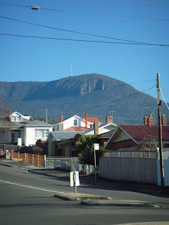 Mount Wellington, Tasmania, from Sandy Bay