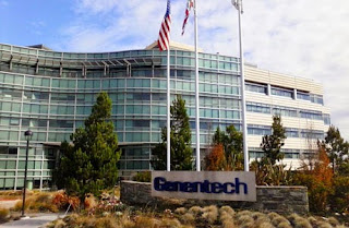 Image of Genentech headquarters in San Francisco, California USA