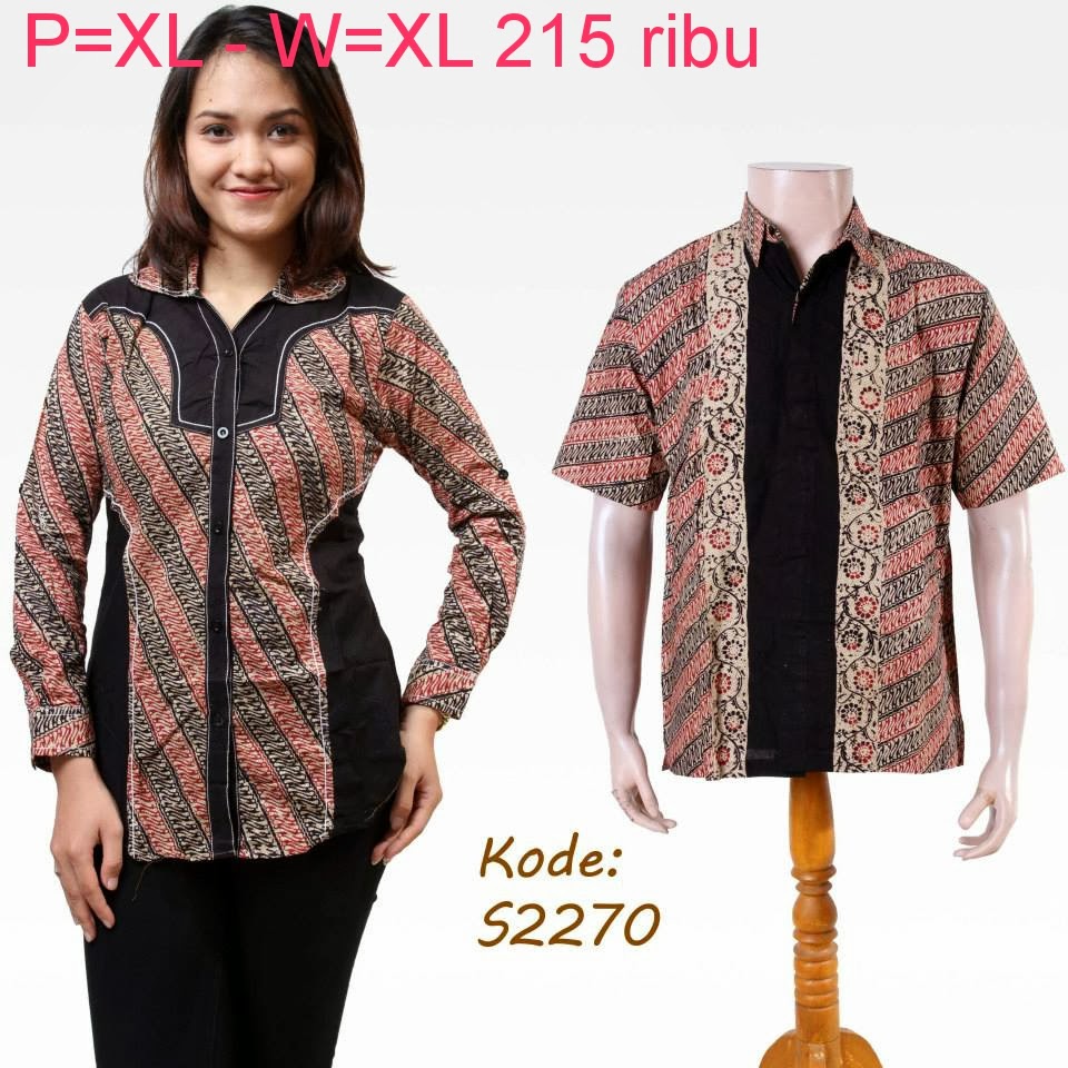  Baju  Batik Pasangan Untuk Pesta  Model Baju  Batik