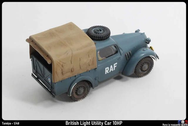 British Light Utility Car 10HP de Tamiya au 1/48.