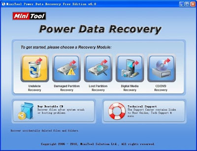 Power Data Recovery Free PC Software Recover data with Mini Tool