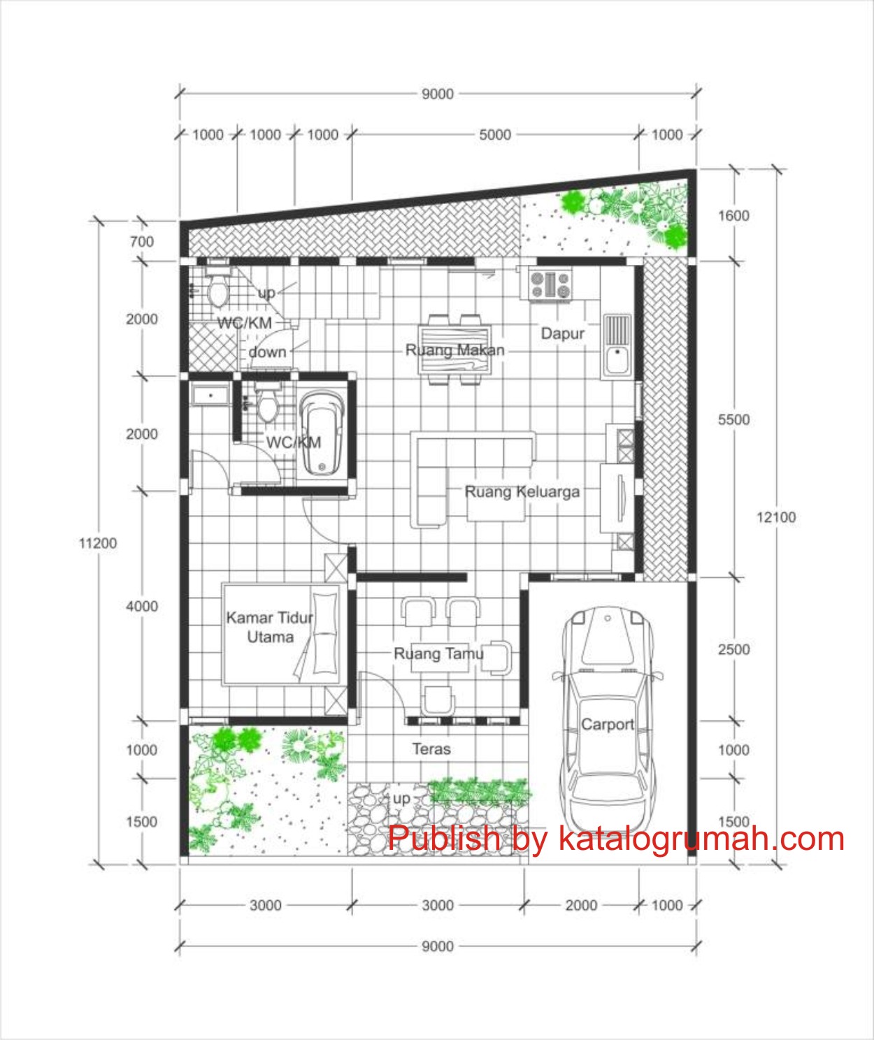 68 Desain Rumah Minimalis Ukuran 8x8 Desain Rumah Minimalis Terbaru