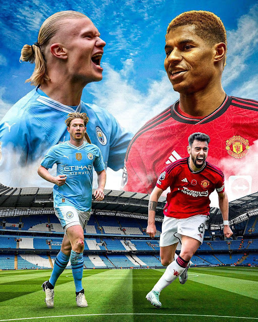 Siaran Langsung Manchester City vs Manchester United EPL 2024 Live