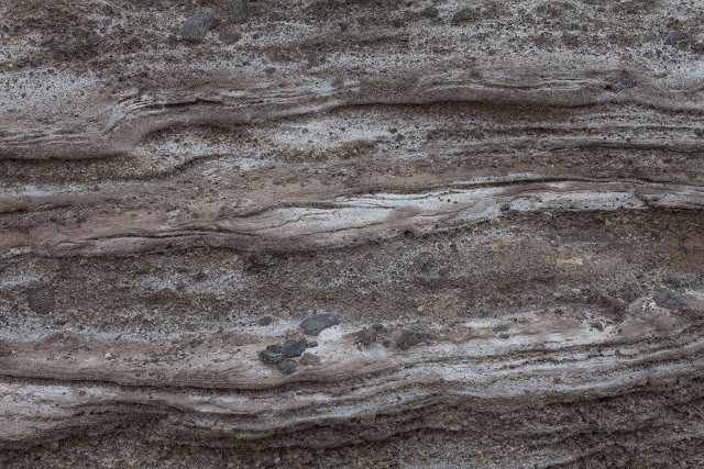 Wavy rock wall texture