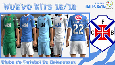 PES 2013 C.F. Os Belenenses Kits by KP