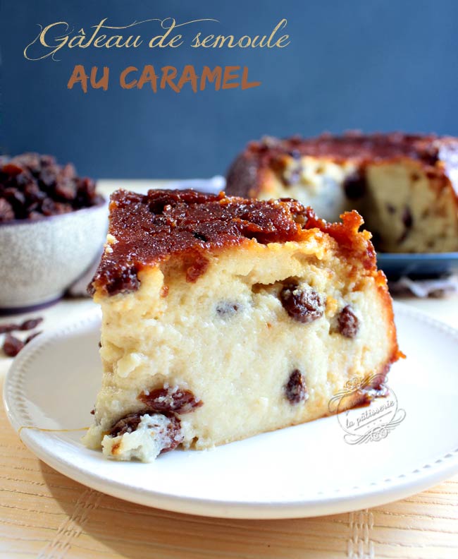 Gâteau De Semoule Au Caramel