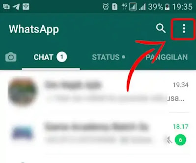 Menyembunyikan Status WhatsApp