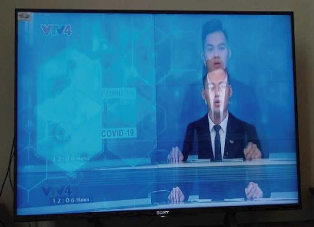 Dấu hiệu tivi bị nháy màn hình