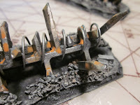 Weathering Warhammer 40k Heavy Barricades