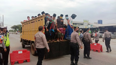 Cegah Covid-19, Puluhan Santri Hendak Hadiri Haul di Ponpes Al Istiqlilyah Dipulangkan