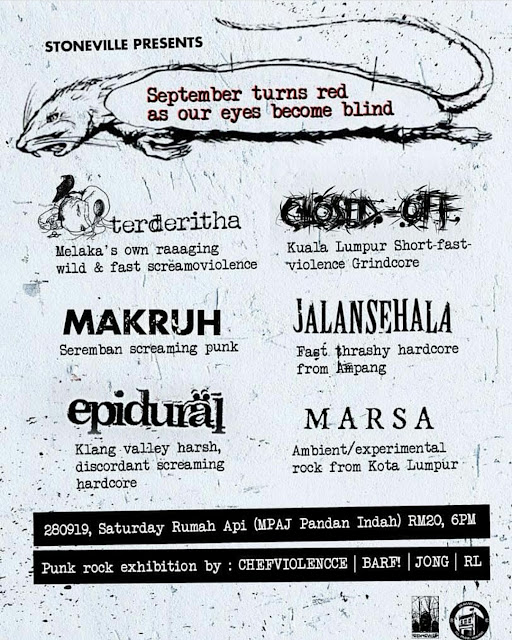 KUALA LUMPUR SHORT FAST VIOLENCE GRINDCORE