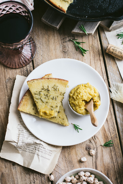 Farinata di ceci et tartinade