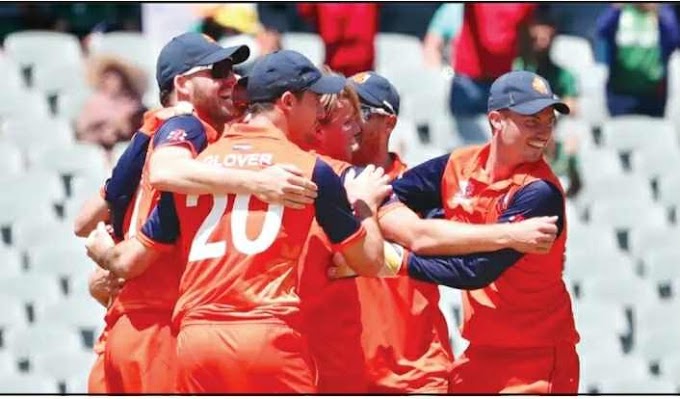 Cricket Clash: Netherlands Defeats South Africa in a Thrilling Match at Dharamshala