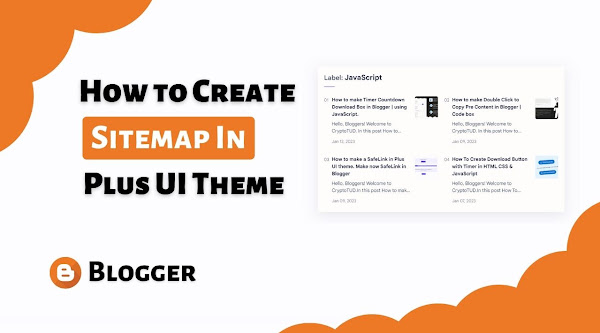 How to Create Amazing Sitemap Page in Blogger | Flashes Pro