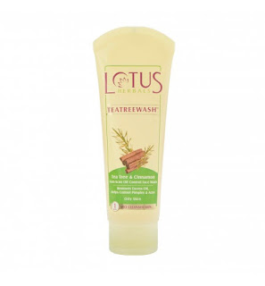 Lotus Herbals Anti-Acne Oil Control Face Wash.