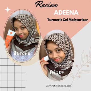 Review turmeric gel moisturizer adeena