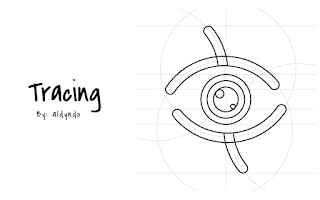 Tracing line logo