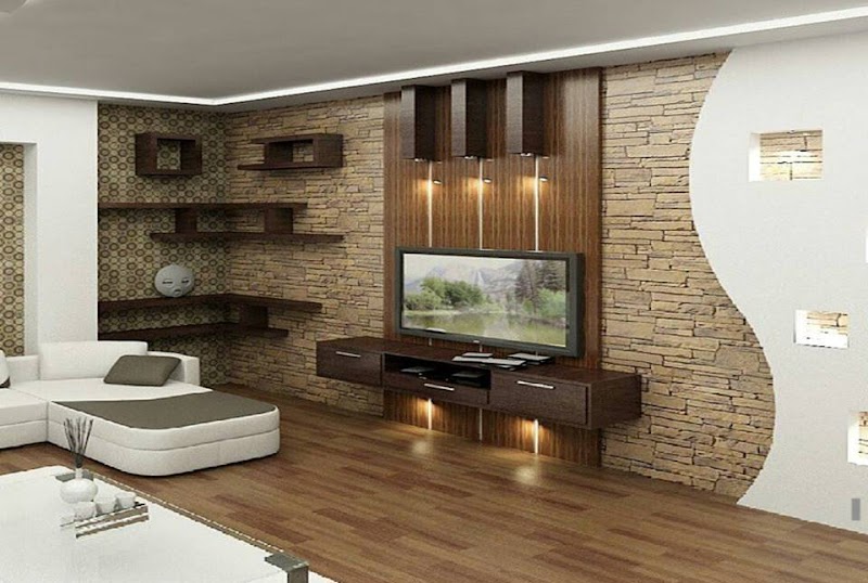 Important Ideas Modern TV Wall, Living Room Ideas