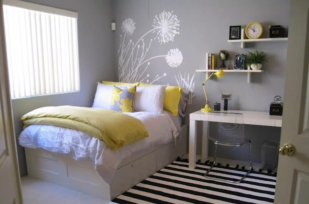 wallpaper kamar tidur sederhana