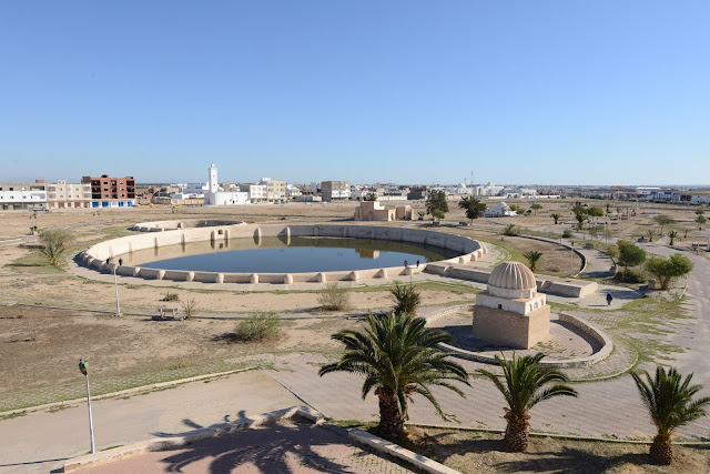 突尼西亞, tunisia, 開羅安, Kairouan , reservoir