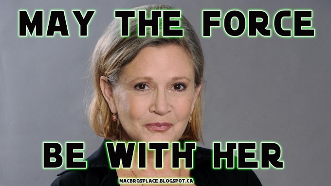 Carrie Fisher Needs You To Use The Force