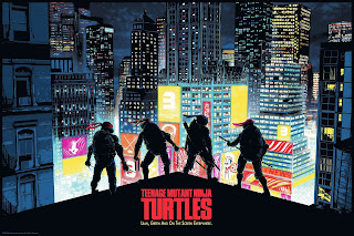 New York Comic Con 2019 Exclusive Teenage Mutant Ninja Turtles Screen Print by Raid71 x Bottleneck Gallery