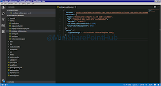 package-solution.json file