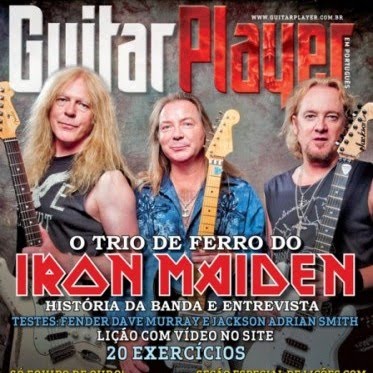 Guitar Player #174: O Trio de Ferro do Iron Maiden!