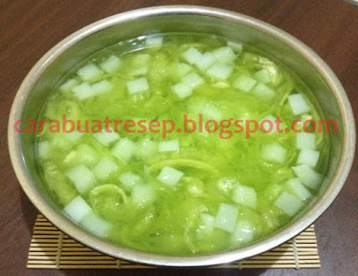 CARA MEMBUAT ES MELON SERUT  Resep Masakan Indonesia